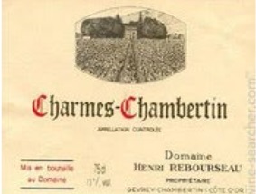 Domaine Henri Rebourseau Charmes Chambertin Grand Cru