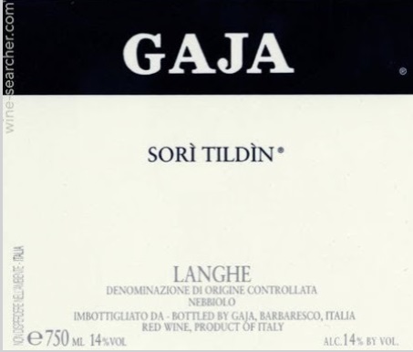 Gaja Sori Tildin Langhe Barbaresco