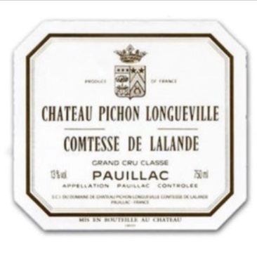 Chateau Pichon Longueville Comtesse de Lalande